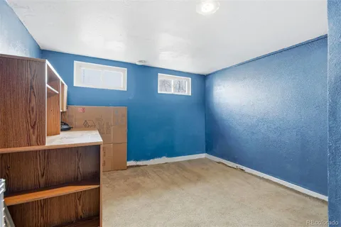 a view of entryway with stairs and furniture