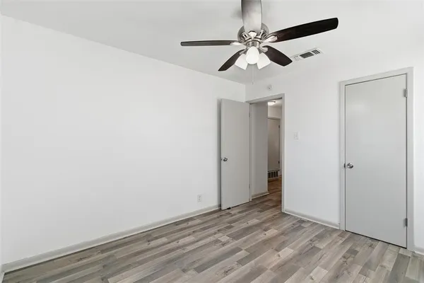wooden floor in an empty room
