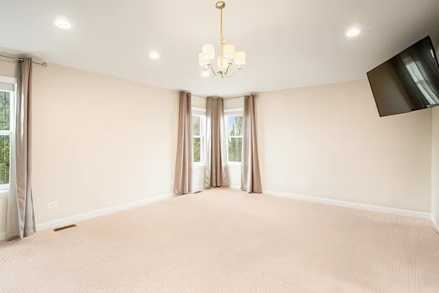 a very nice looking room with a large window