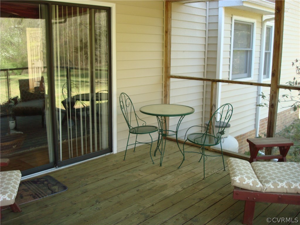 2117 Moseley Road Moseley, VA 23120 - Photo 5 of 39 a view of balcony and patio