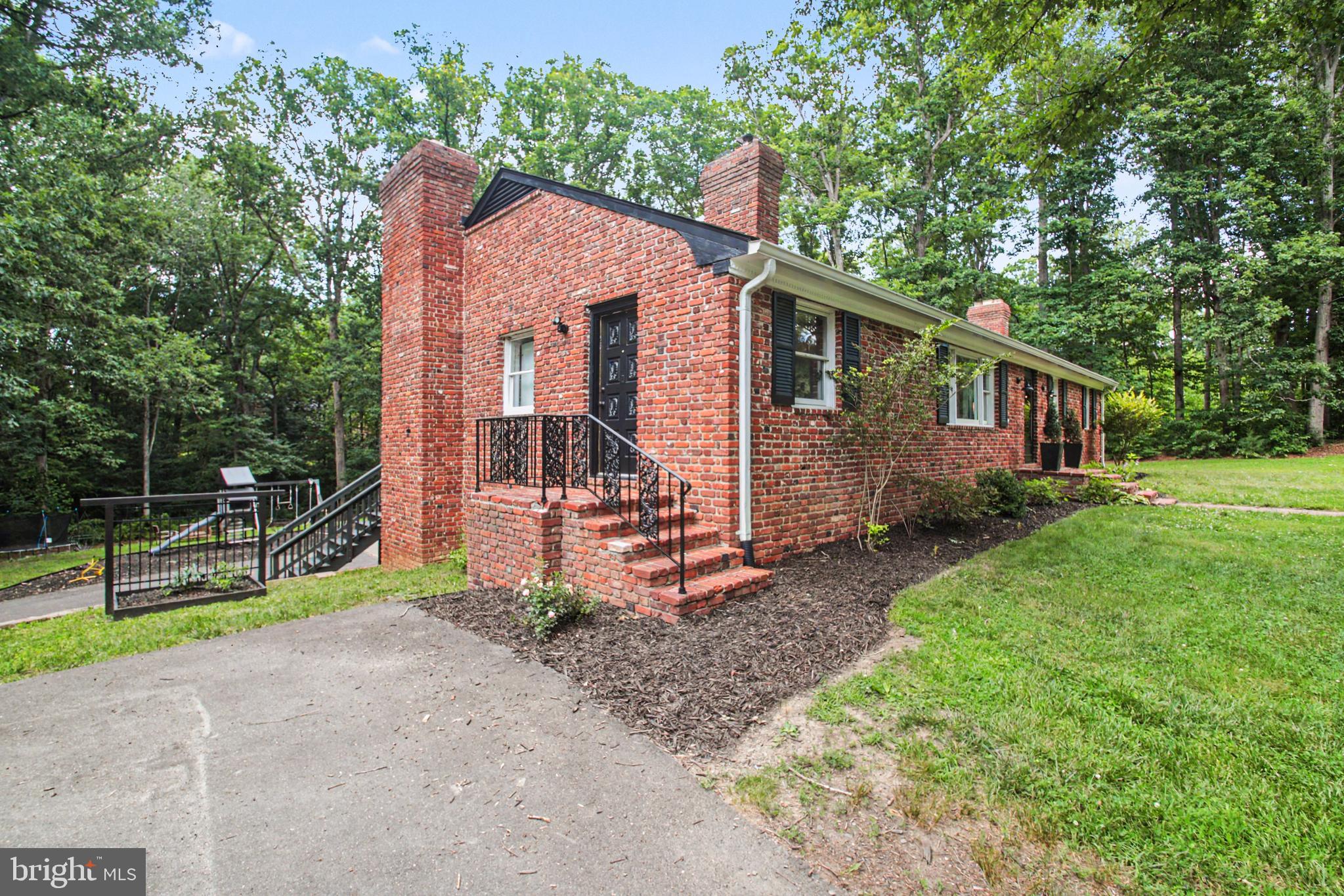 10224 Mill Pond Road Spotsylvania, VA 22551 - Photo 50 of 52 Circular Driveway + Extended Driveway to Backyard
