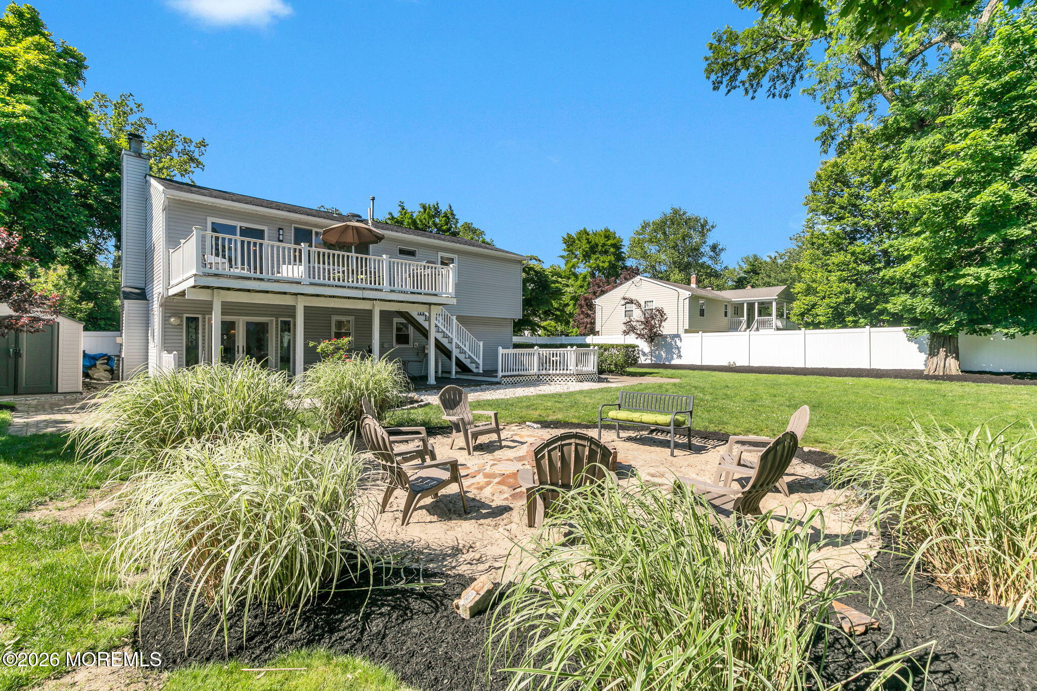 53 Field Avenue Red Bank, NJ 07701 - Photo 28 of 39 a view of a house with swimming pool and sitting area