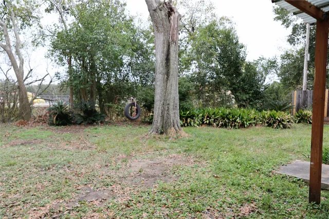 a view of outdoor space and garden