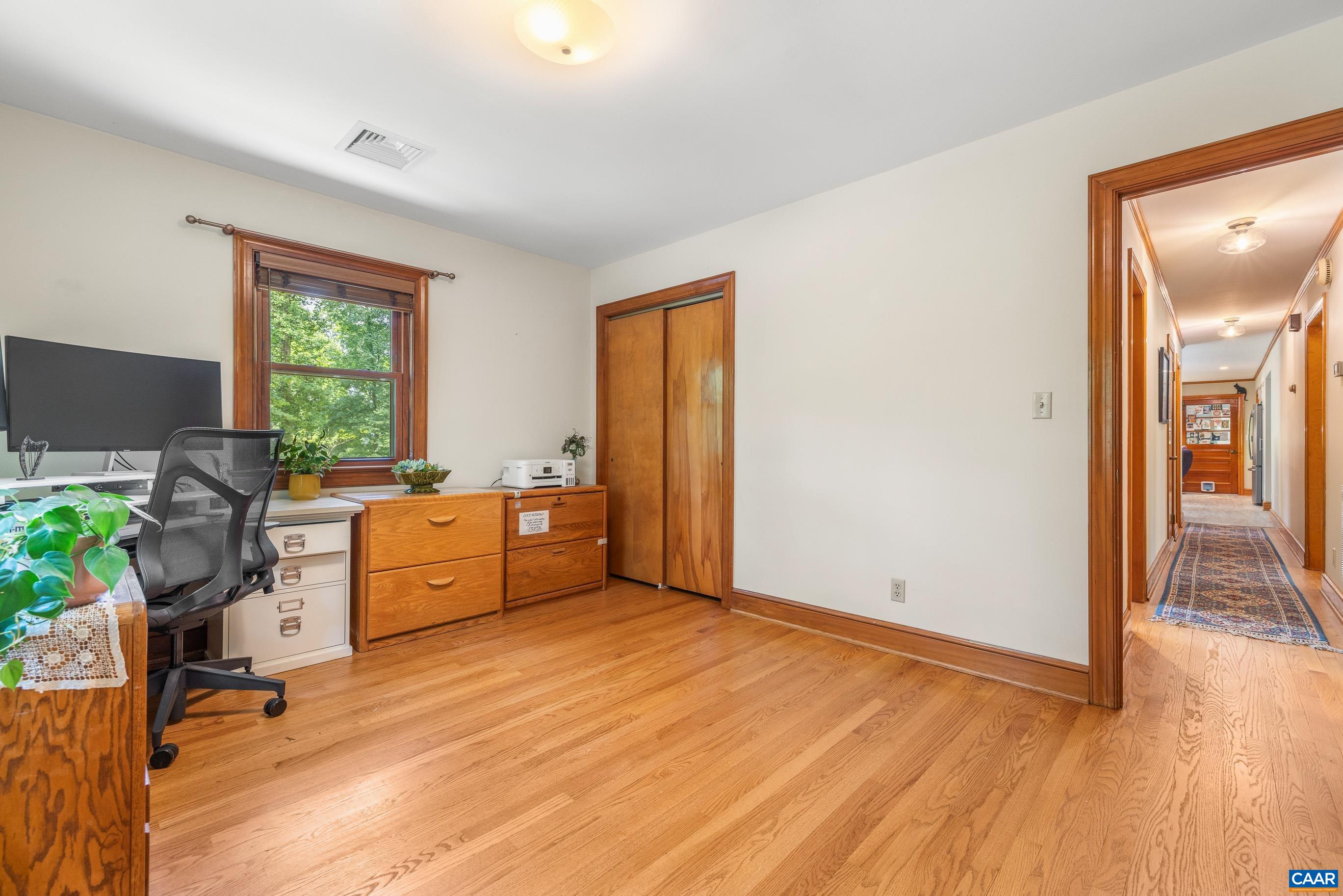 7250 Amicus Road Ruckersville, VA 22968 - Photo 44 of 74 a view of a room with a window and wooden floor