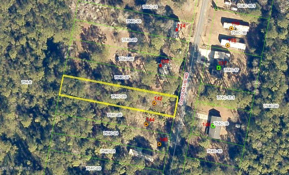 142 Coot Davis Road Jacksonville, NC 28540 - Photo 2 of 2 Aerial Tax Map