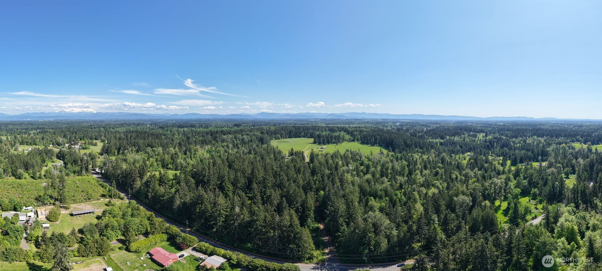 1716 304th Street East Roy, WA 98580 - Photo 21 of 21 a view of a city from a yard