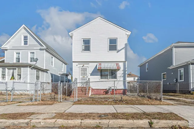 a view of a white house