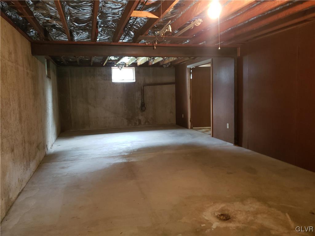 6220 Hilltop Road Orefield, PA 18069 - Photo 17 of 18 Unfinished Basement area