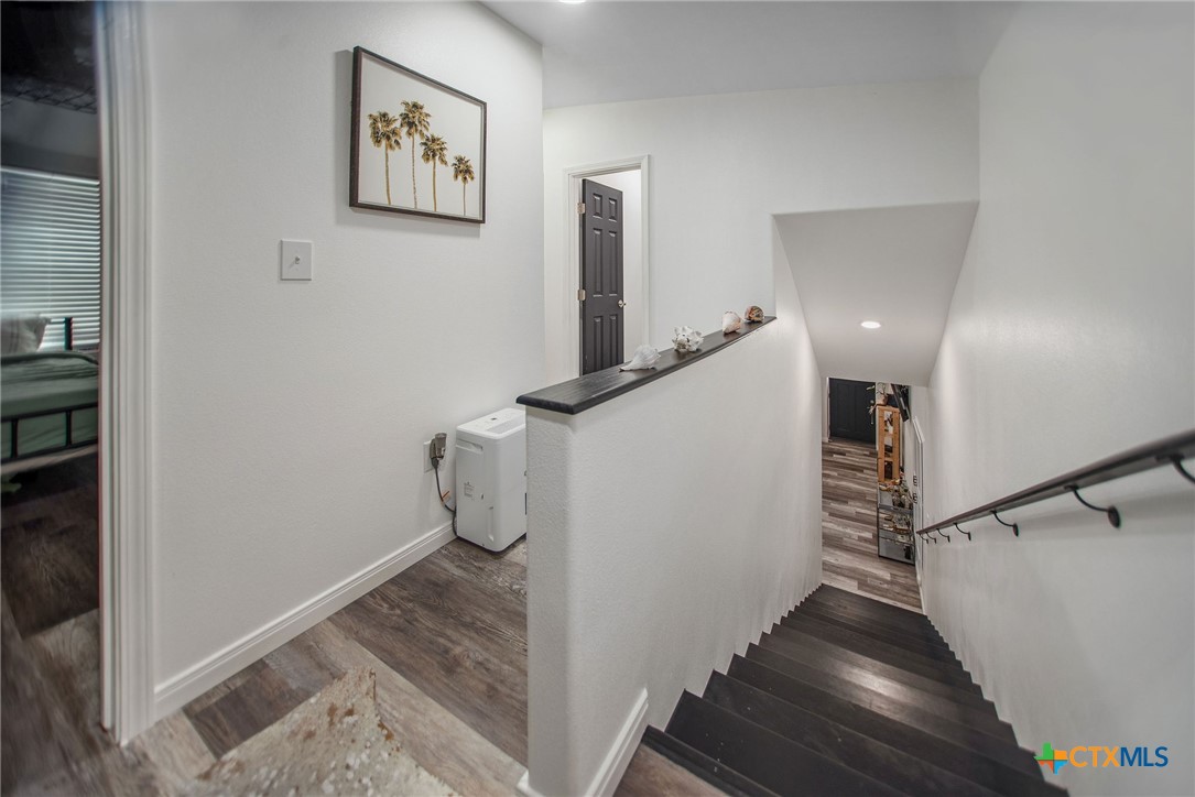 807 Dallas Avenue Seadrift, TX 77983 - Photo 35 of 35 a view of entryway and hall with wooden floor
