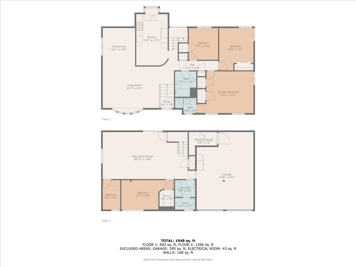 722 Eagle Drive Valley Stream, NY 11581 - Photo 35 of 35 a picture of a floor plan