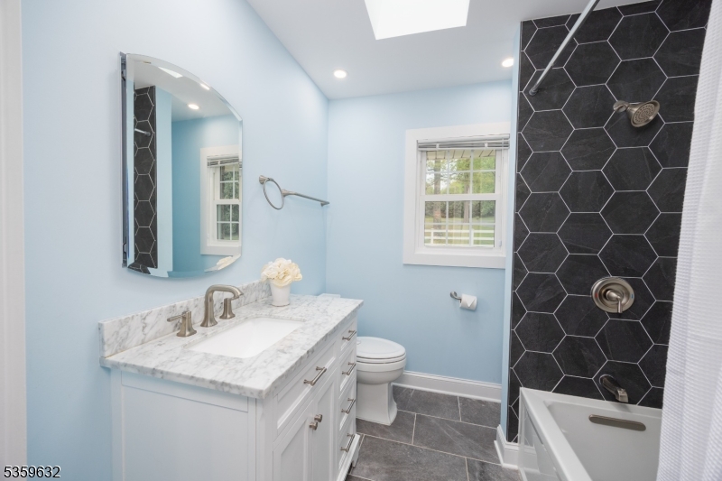 1625 Highway 206 Chester, NJ 07930 - Photo 17 of 46 a bathroom with a sink and a mirror