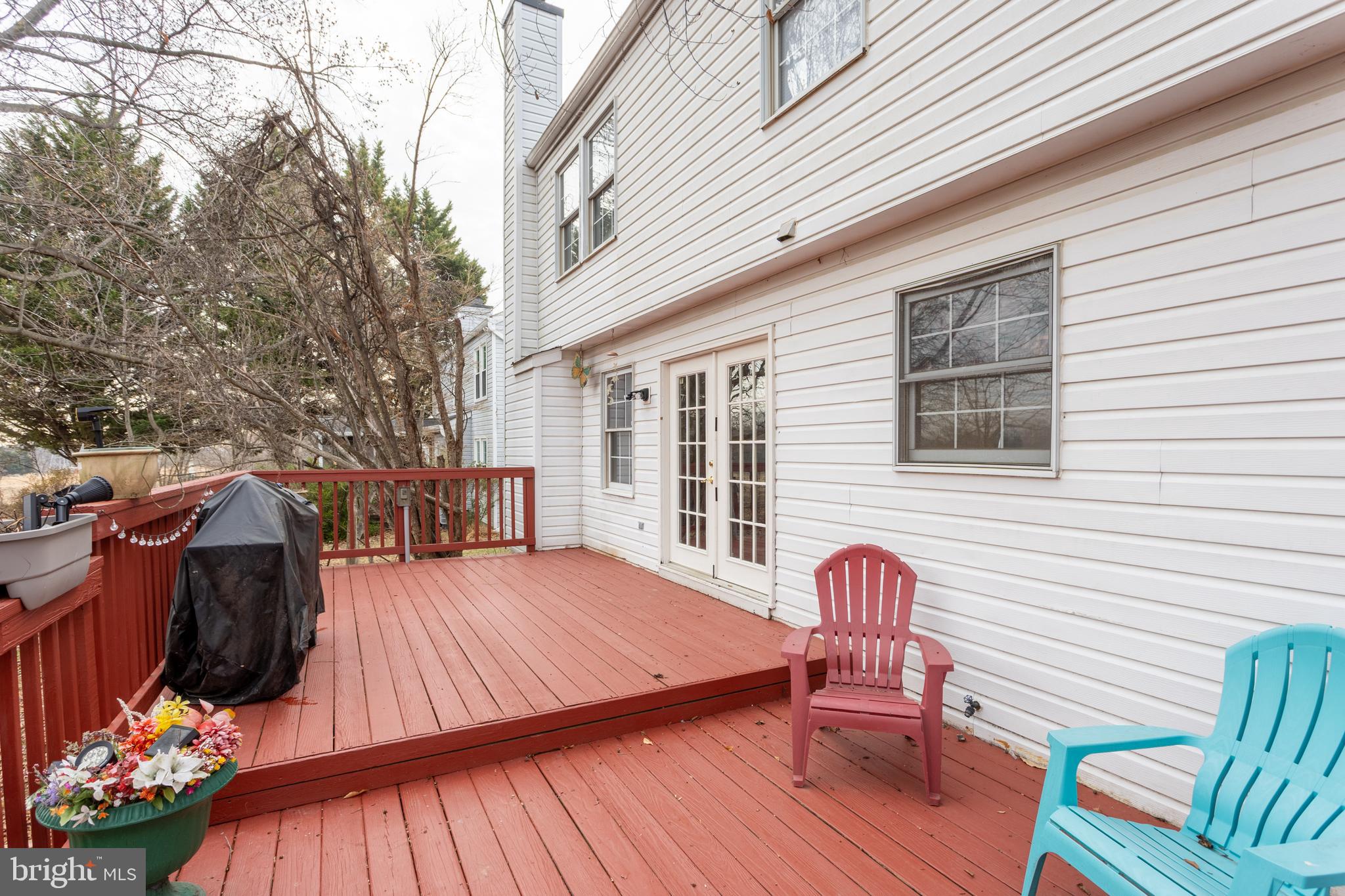 9525 Queens Guard Court Laurel, MD 20723 - Photo 29 of 36 a view of a two chairs in the balcony