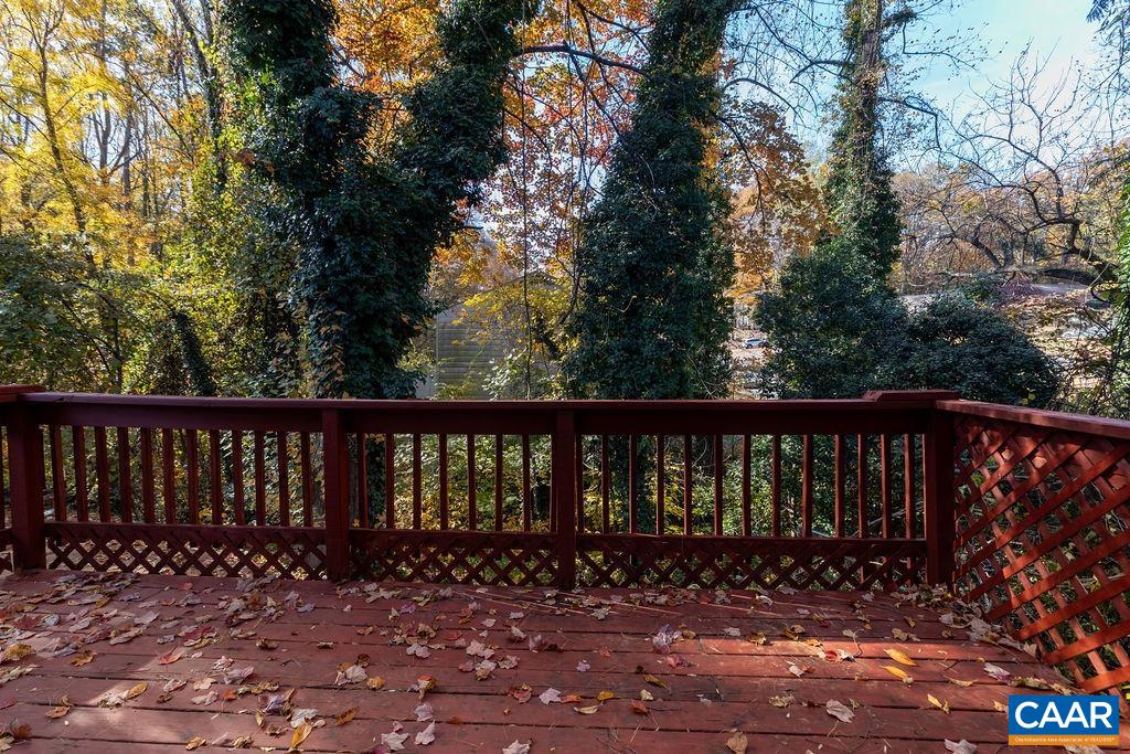 904 Rockcreek Road Charlottesville, VA 22903 - Photo 5 of 25 a view of wooden balcony