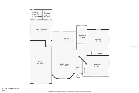 $565,000 | 875 32nd Street, Sarasota, FL 34234