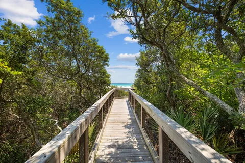 a view of an ocean beach