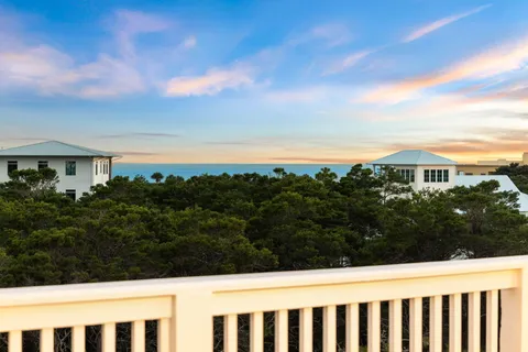 a view of a lake with a mountain