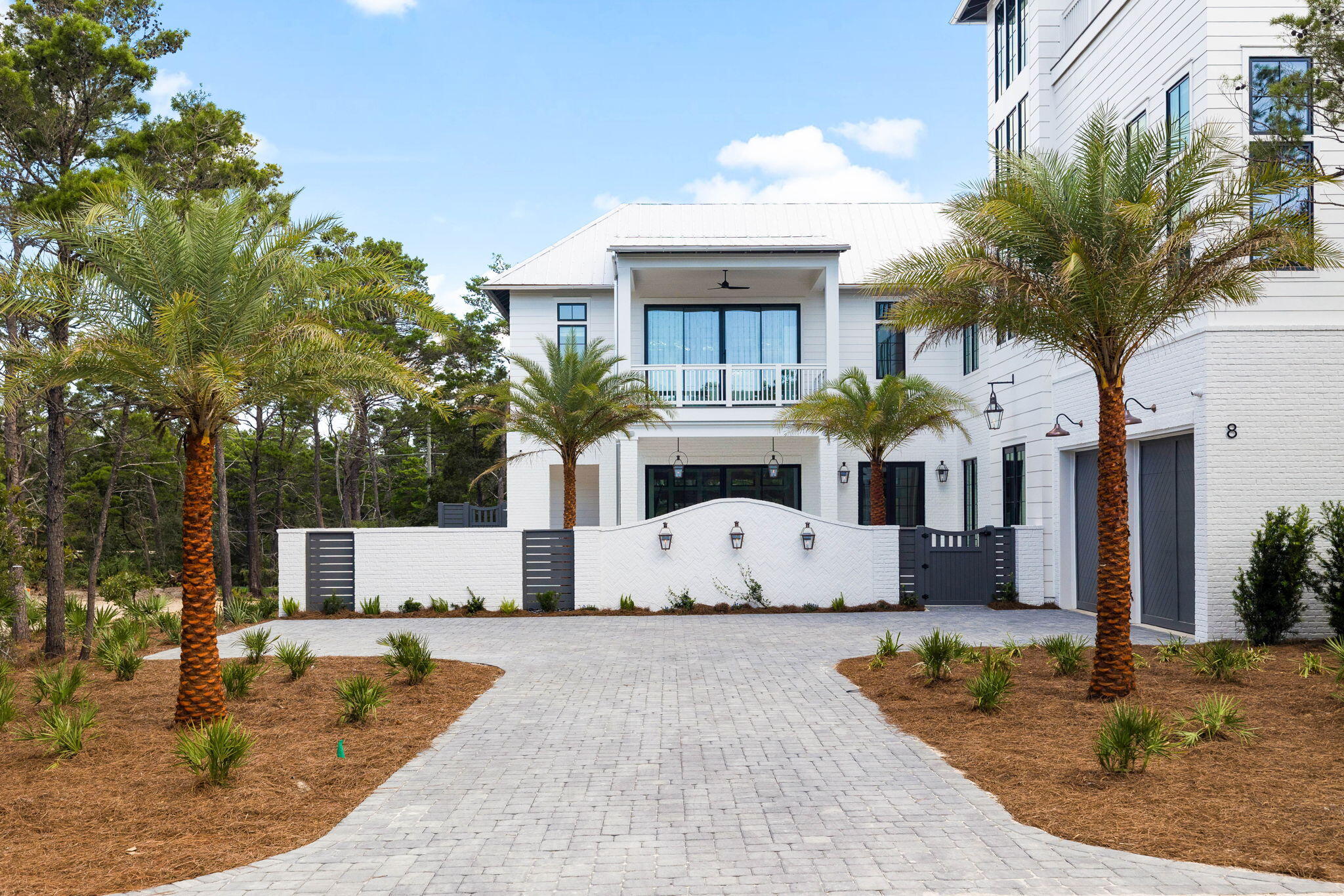 8 Bannerman Beach Lane Santa Rosa Beach, FL 32459 - Photo 8 of 28 a front view of a house with a yard