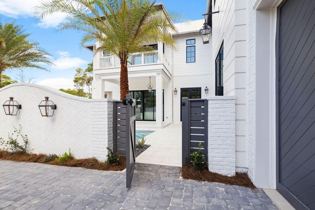 a view of a entrance