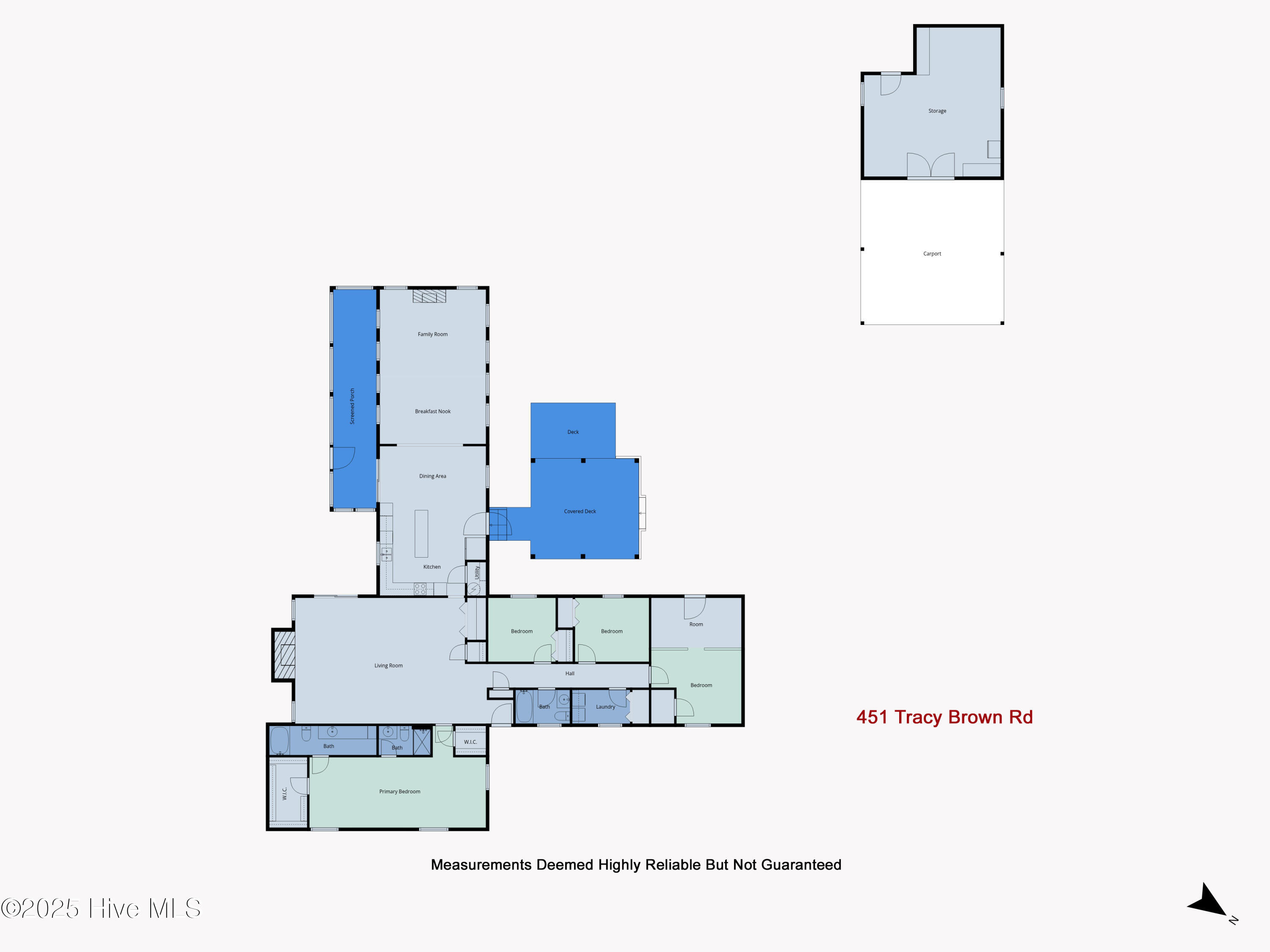 451 Tracy Brown Road Magnolia, NC 28453 - Photo 45 of 47 All Floors 451 Tracy Brown Rd. Without D