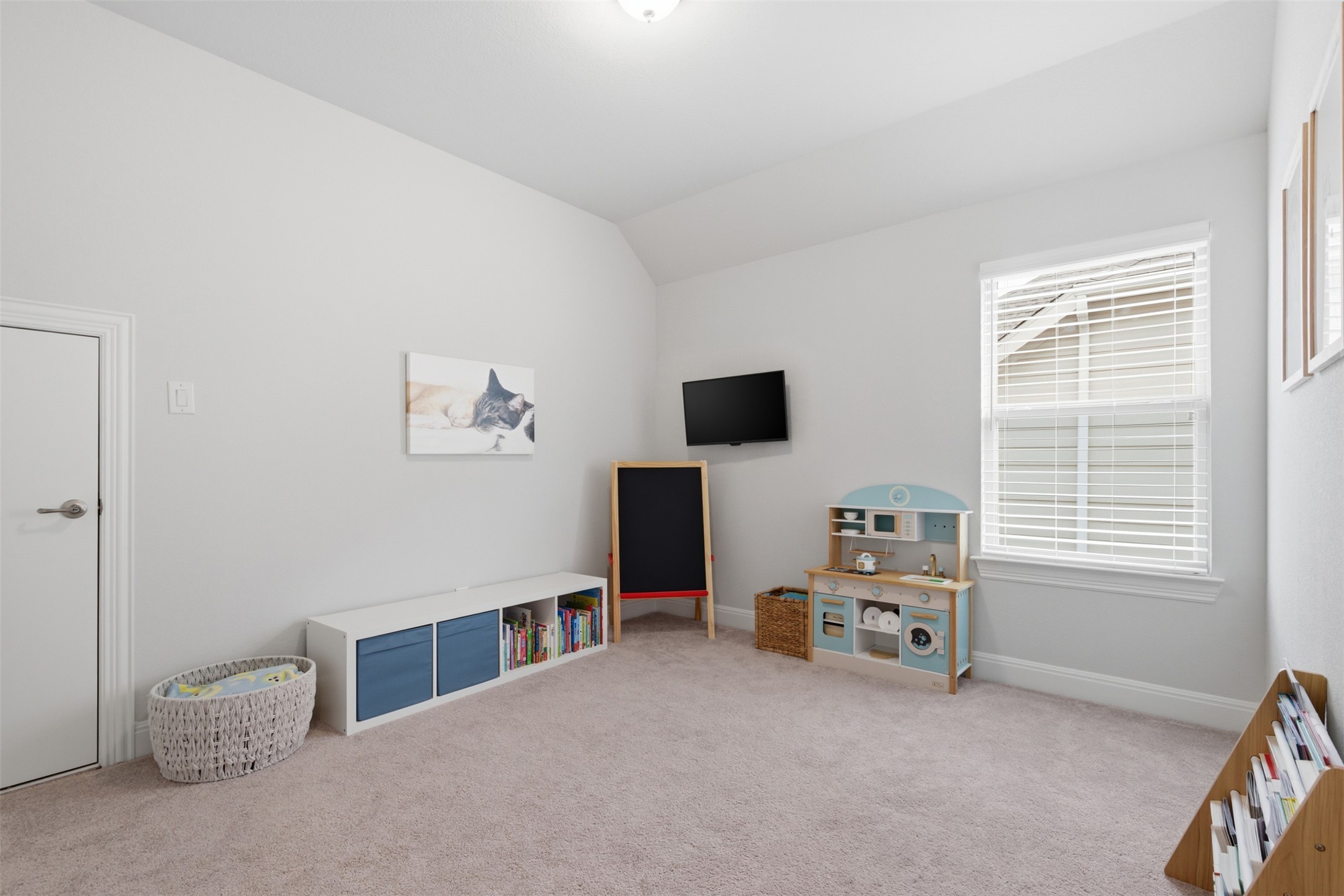 118 Bear Paw Run Georgetown, TX 78628 - Photo 21 of 35 This room features light-colored walls and carpeted flooring