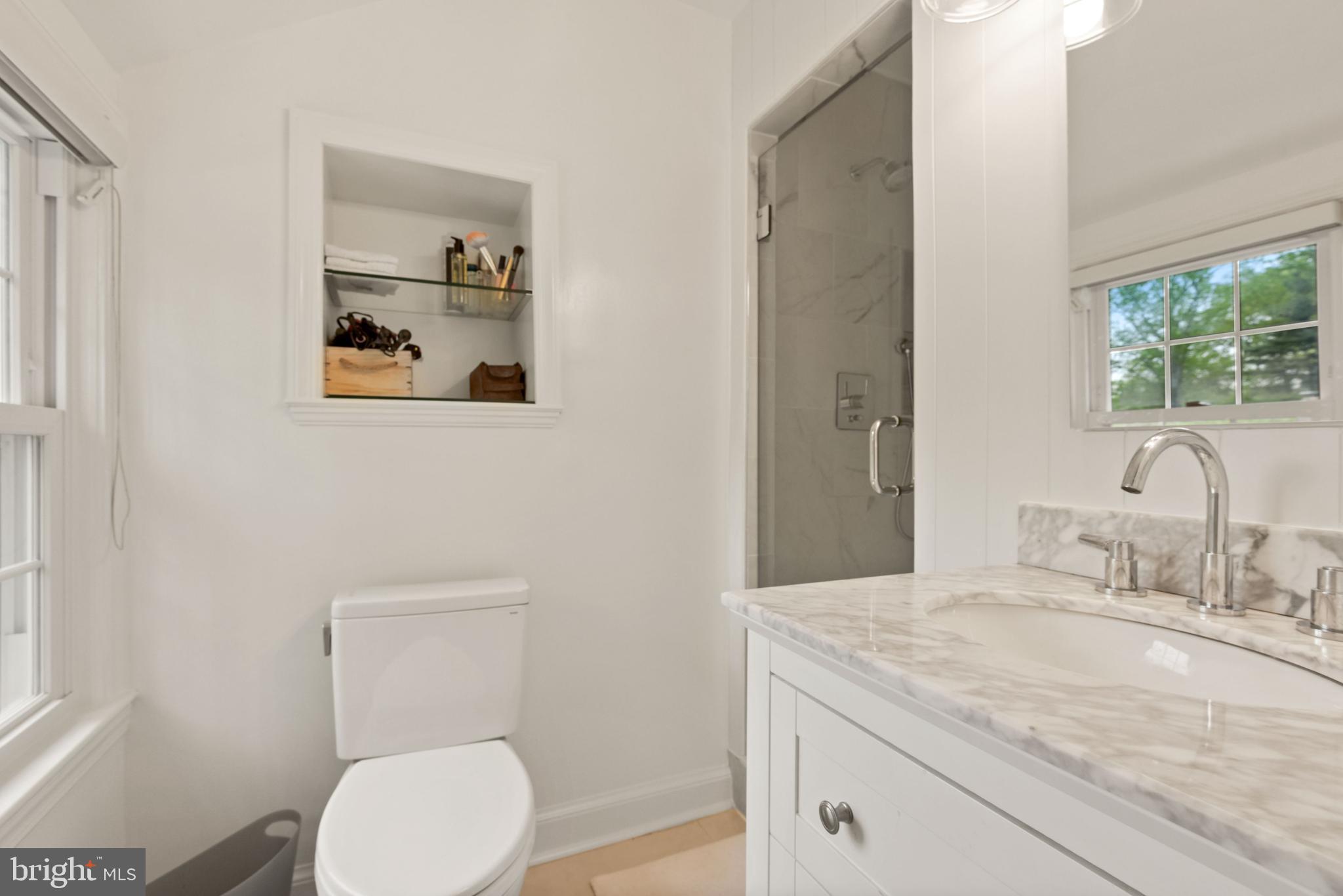 5907 Cranston Road Bethesda, MD 20816 - Photo 22 of 40 Newly renovated primary bath in 2021