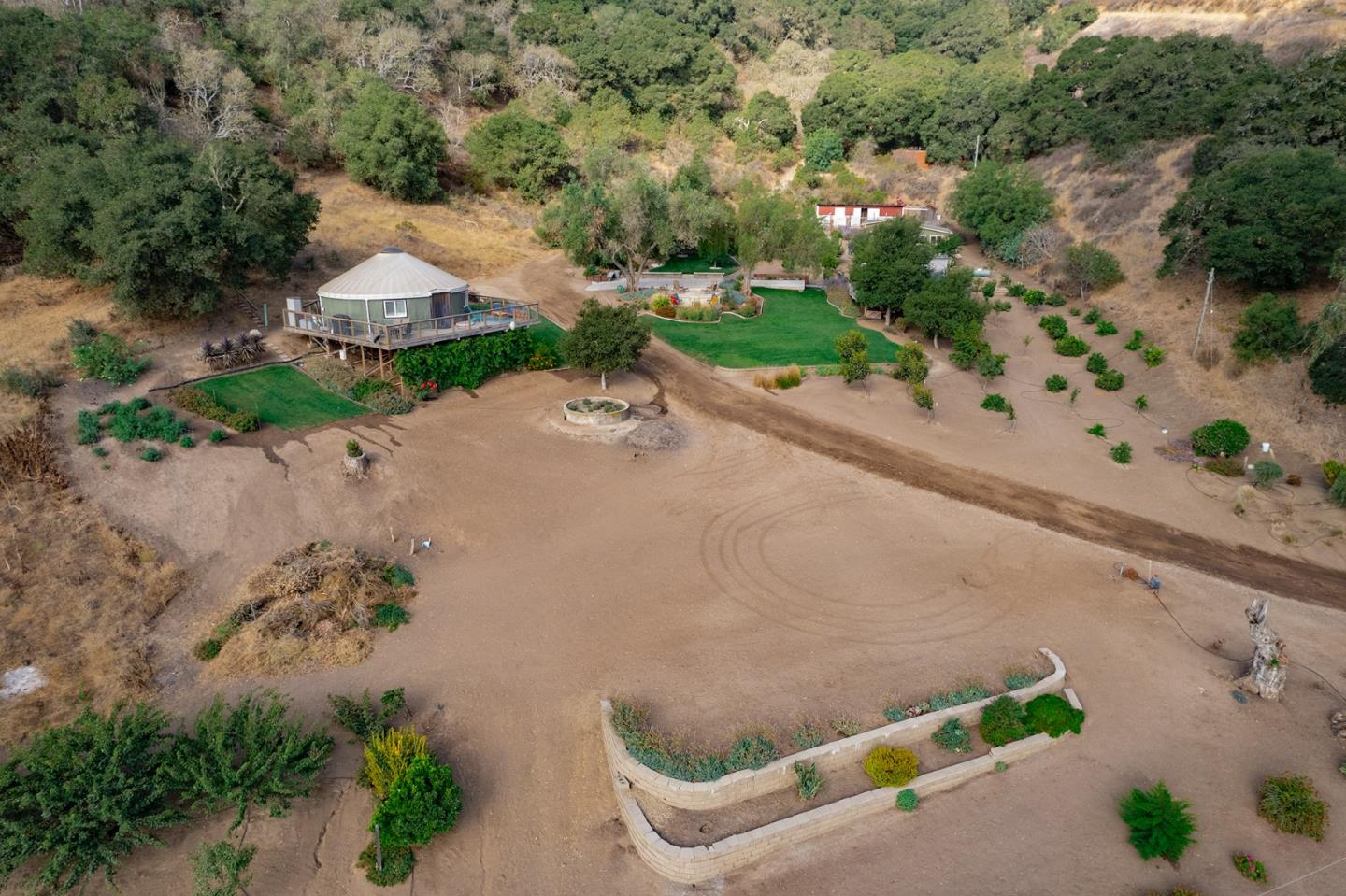 0 River Road Salinas, CA 93908 - Photo 34 of 35 an aerial view of a house with a yard and garden
