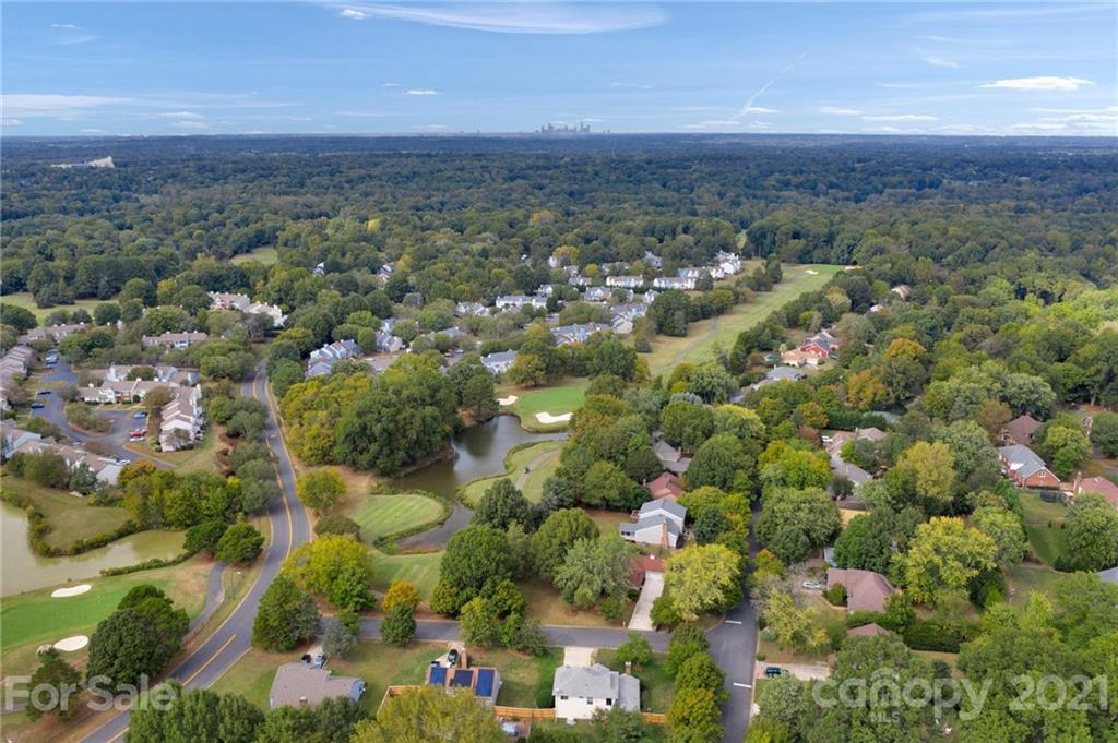 9838 Fairway Ridge Road, Unit 11 Charlotte, NC 28277 - Photo 38 of 40 an aerial view of a city