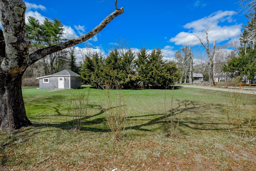 586 B Front Street Marion, MA 02738 - Photo 6 of 10 a view of a yard in front of a house