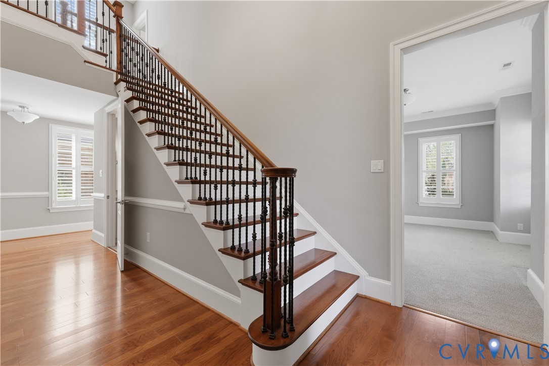 453 Bel Bridge Circle Midlothian, VA 23113 - Photo 6 of 39 Stairs to the second floor