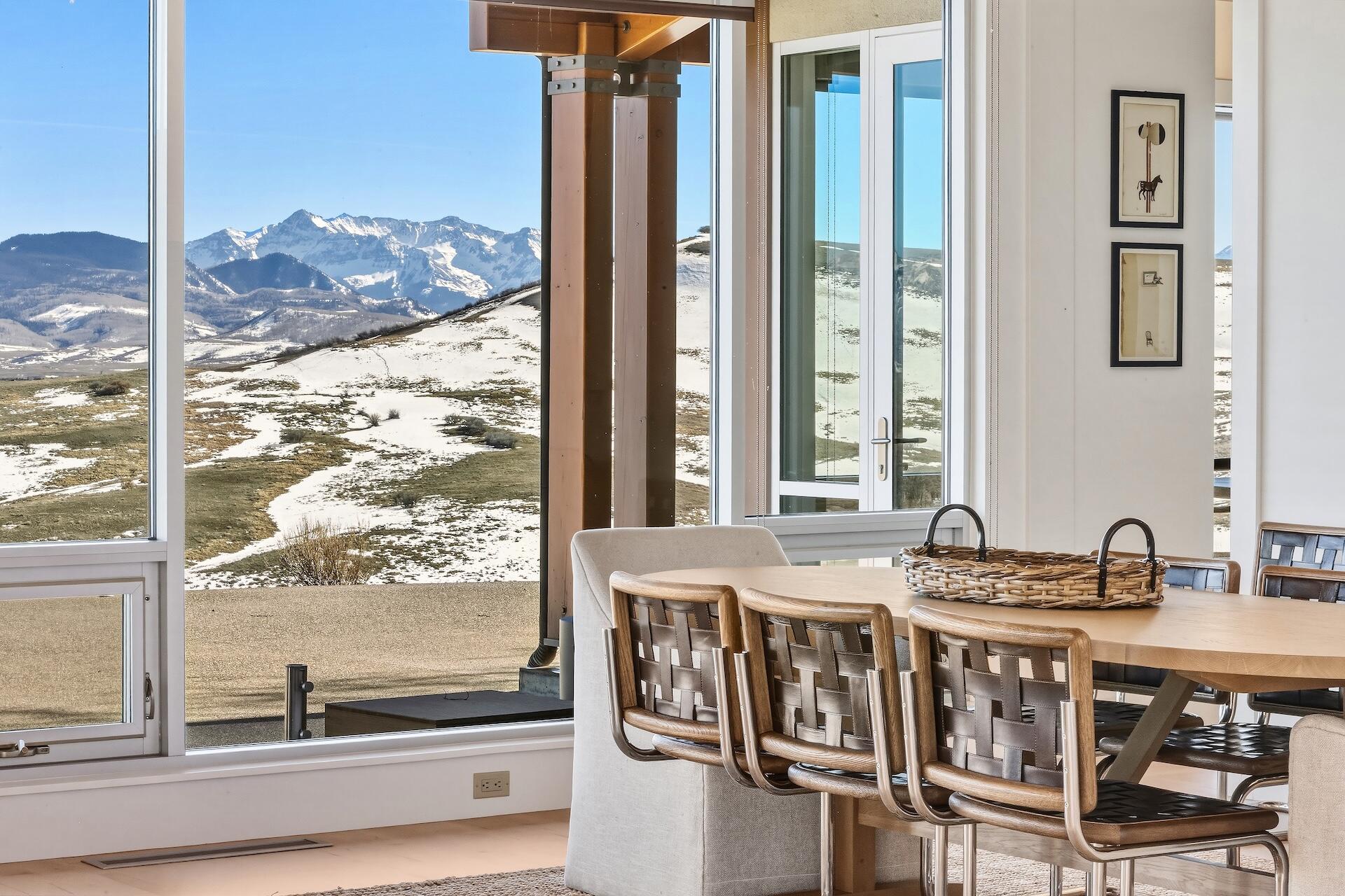 1804 Ranch Road Montrose, CO 81403 - Photo 36 of 37 Dining Winter View