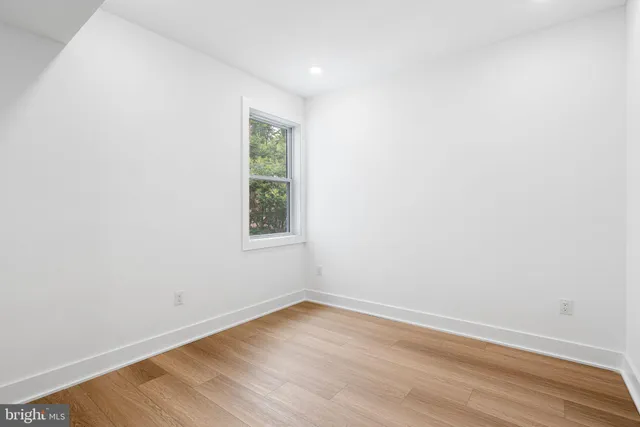 wooden floor in an empty room