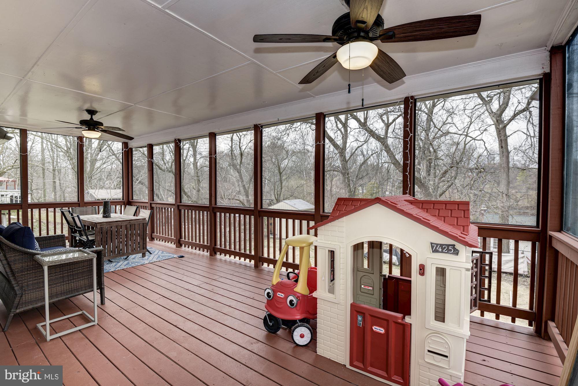 9708 Dilston Road Silver Spring, MD 20903 - Photo 16 of 19 Screened Porch