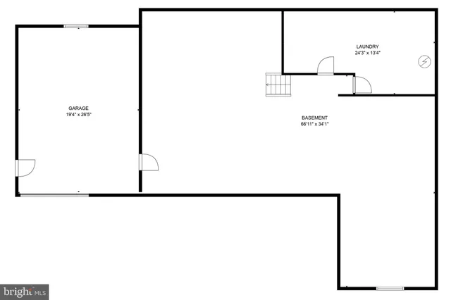 a picture of a room with a white wall