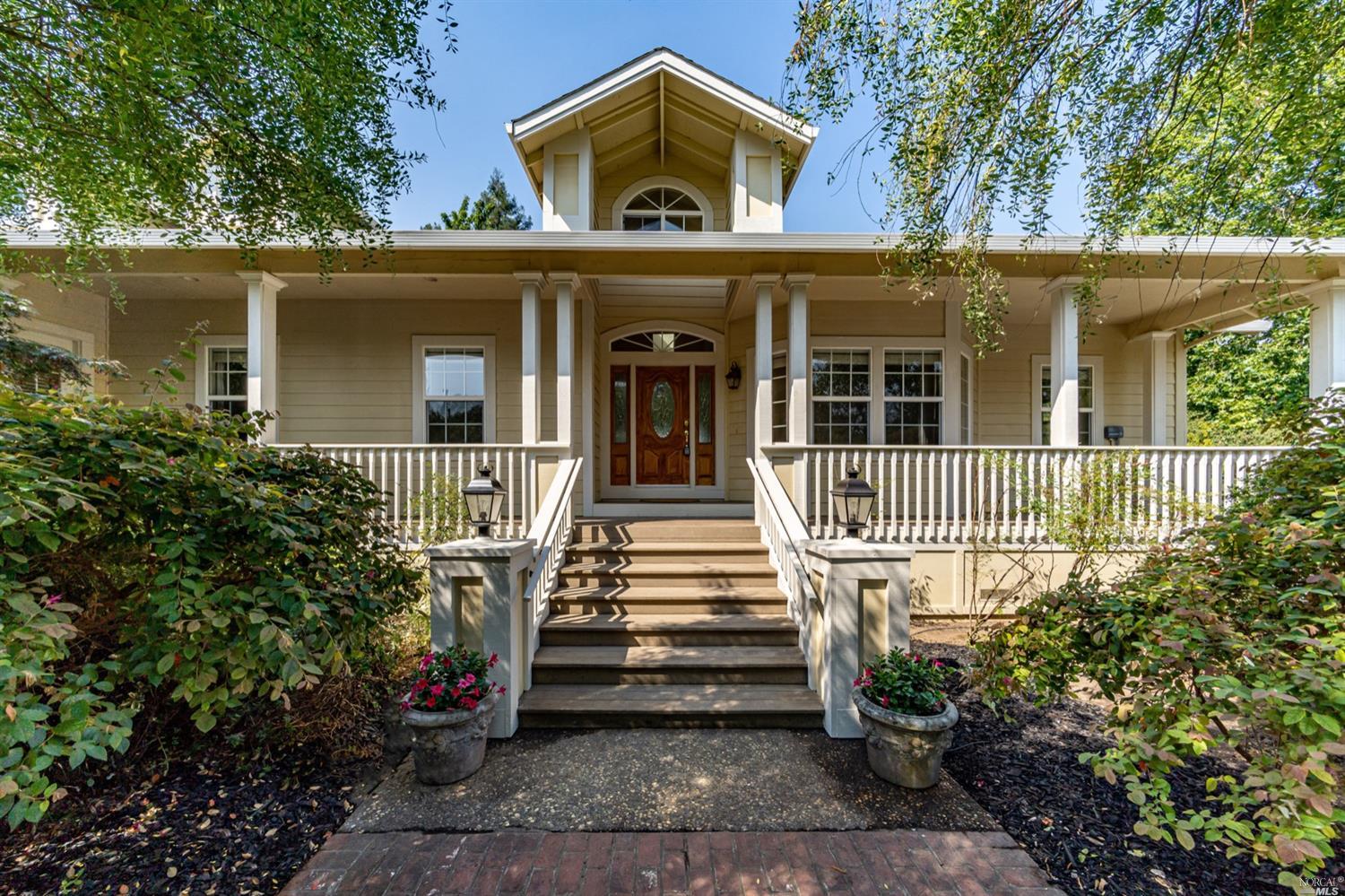 front view of a house