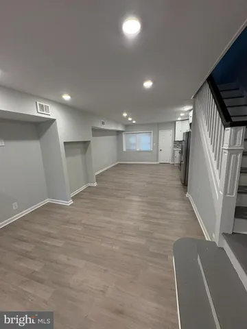 a view of entryway with stairs