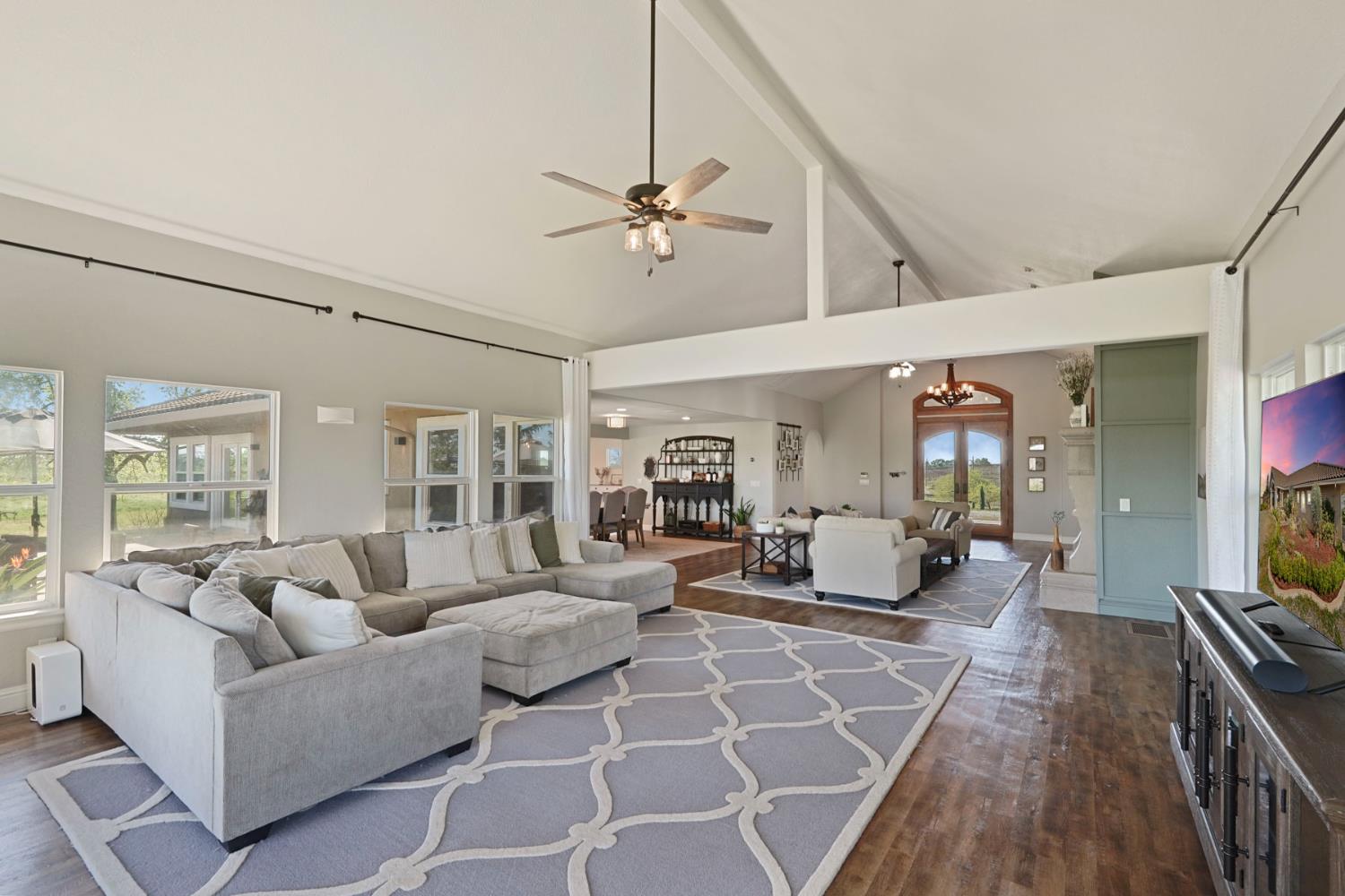20820 East Acampo Road Clements, CA 95227 - Photo 9 of 28 a living room with furniture and a flat screen tv