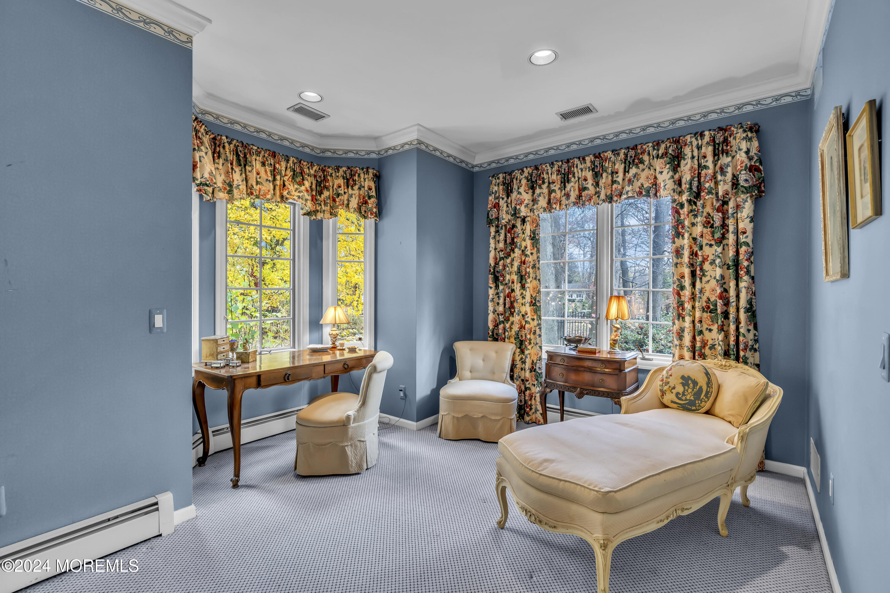 34 Bruns Road West Allenhurst, NJ 07711 - Photo 25 of 90 a living room with furniture and a large window