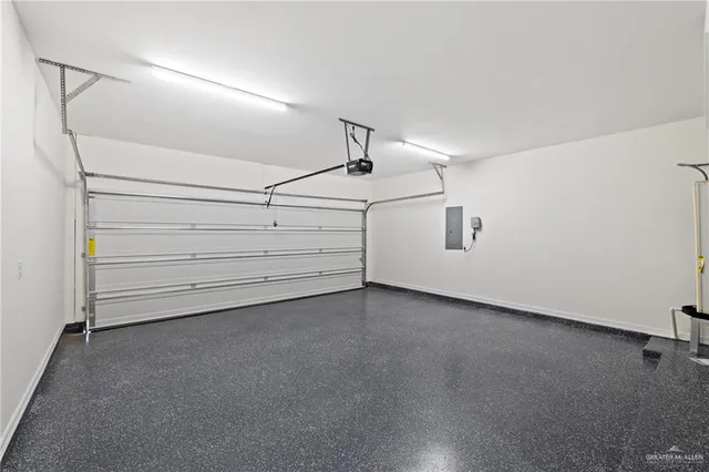 a view of a room with an empty space