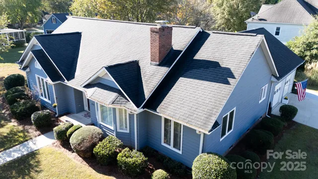 a view of a couches on the roof deck