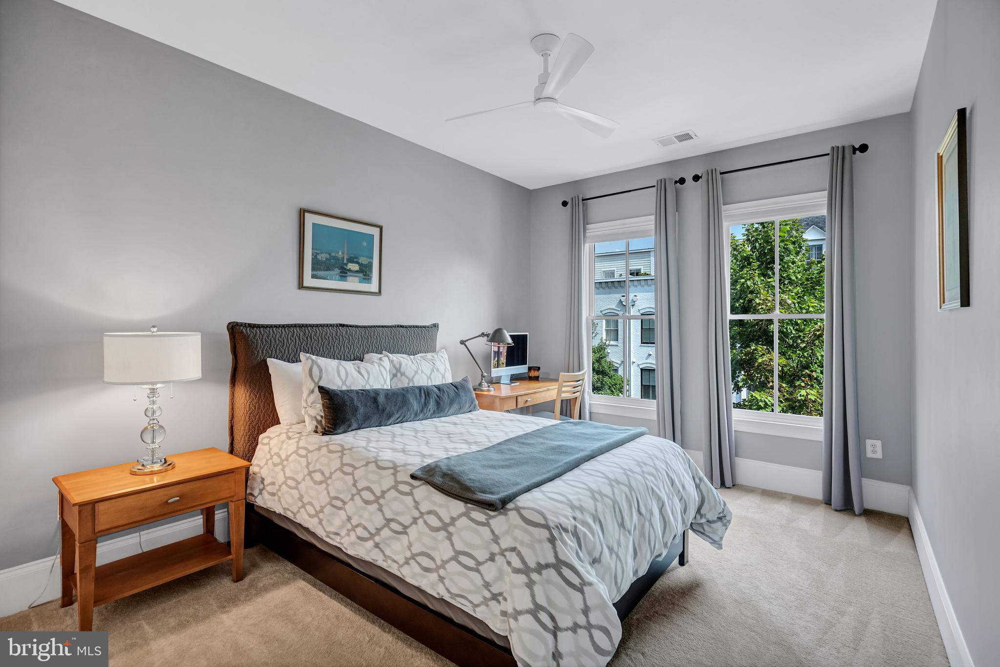 708 Day Lane Alexandria, VA 22314 - Photo 18 of 39 a bedroom with a bed and a window