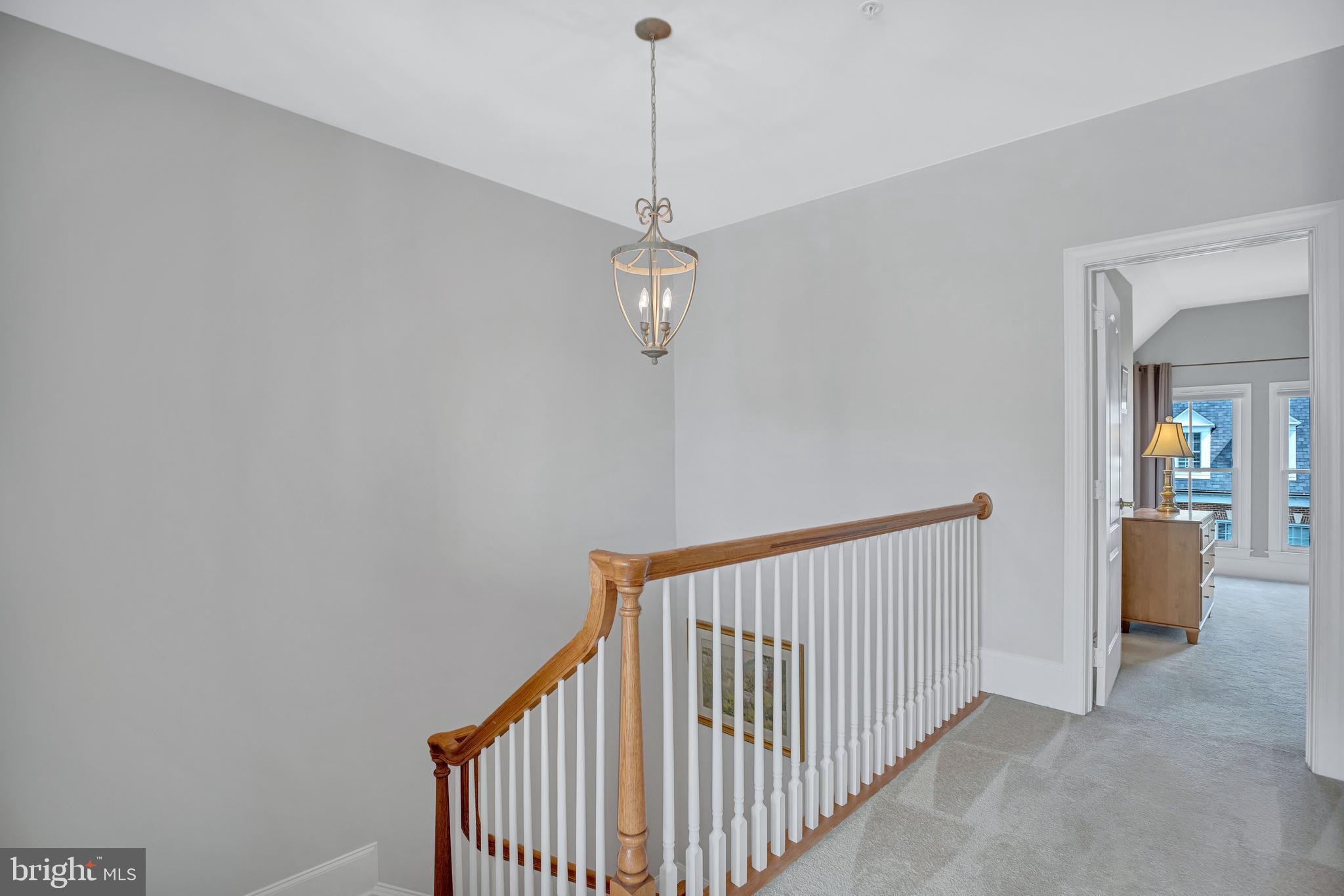 708 Day Lane Alexandria, VA 22314 - Photo 29 of 39 a view of a hallway view with staircase