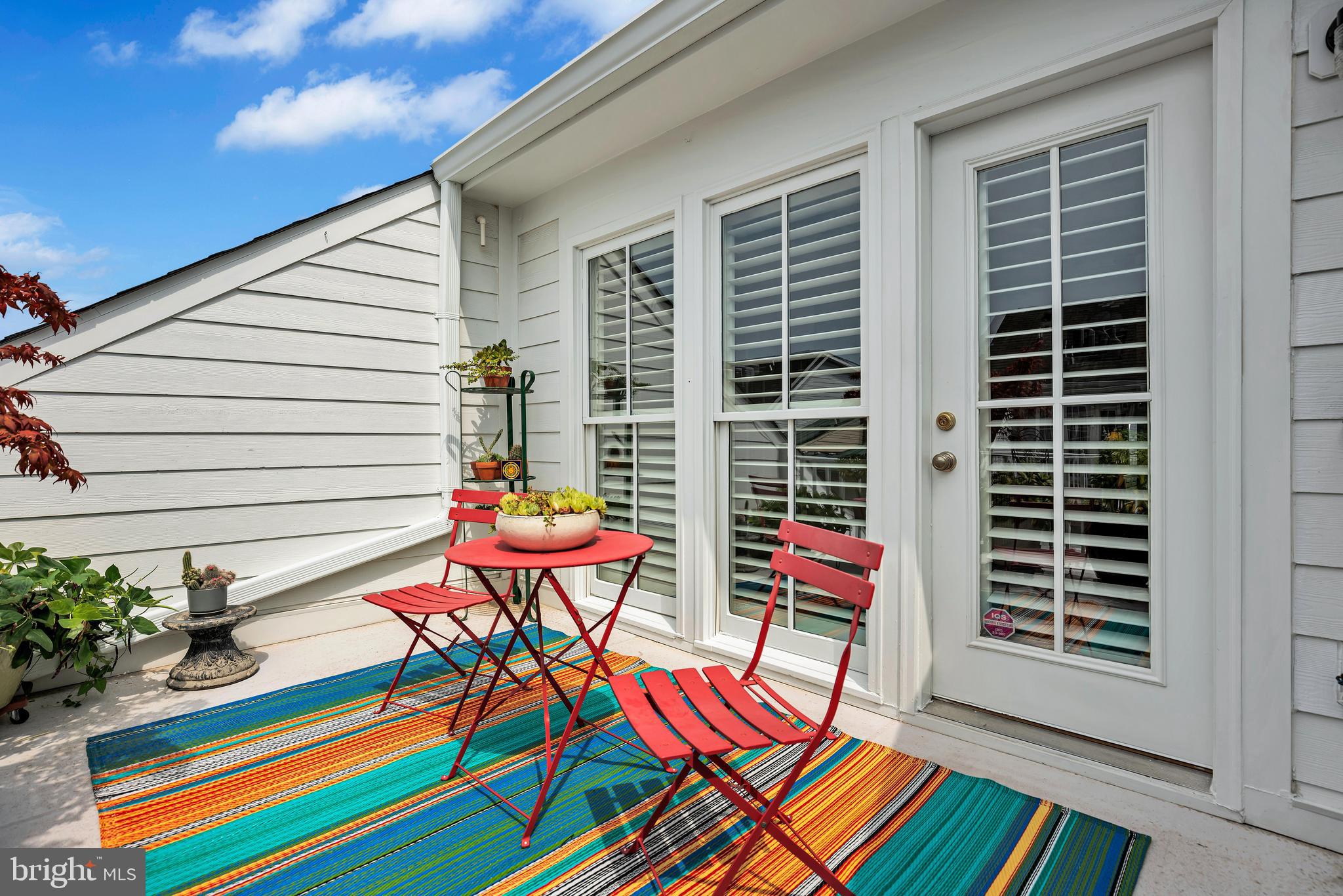 708 Day Lane Alexandria, VA 22314 - Photo 39 of 39 a backyard of a house with seating space