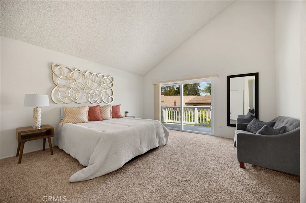 1342 Beechwood Drive Brea, CA 92821 - Photo 28 of 43 a bedroom with a bed and a couch
