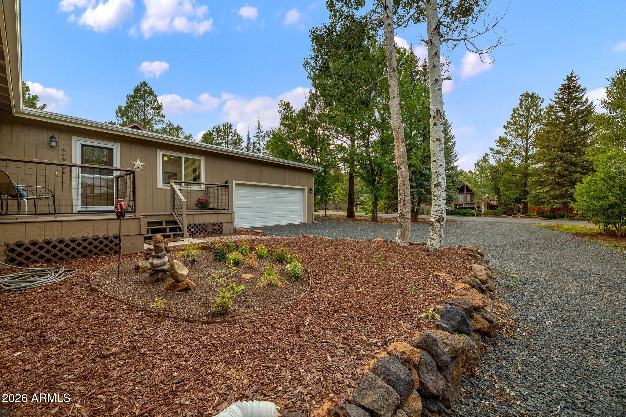 5145 Drifting Snow Loop Pinetop, AZ 85935 - Photo 6 of 37 a view of a house with backyard