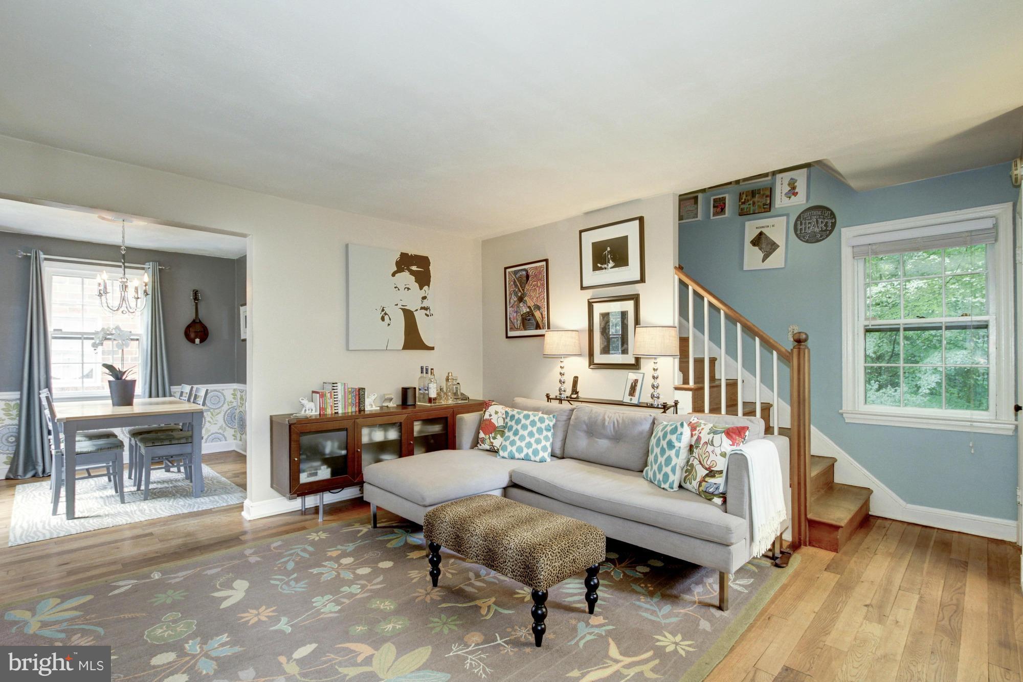 9917 Big Rock Road Silver Spring, MD 20901 - Photo 2 of 24 a living room with furniture and wooden floor