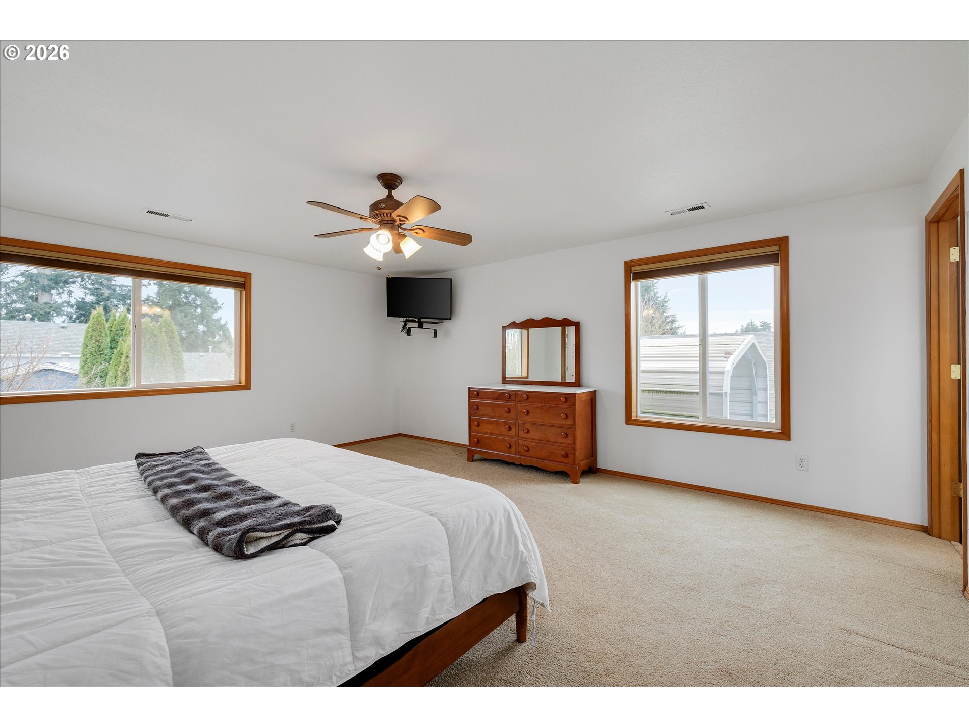 2366 Baines Boulevard Hubbard, OR 97032 - Photo 22 of 48 a bedroom with a bed and a window