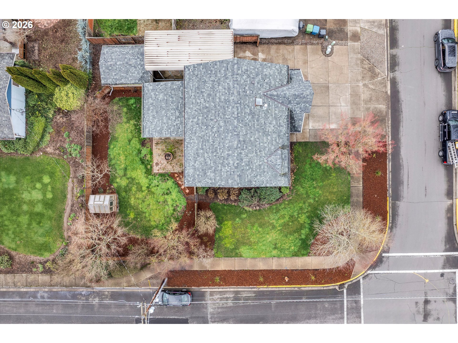 2366 Baines Boulevard Hubbard, OR 97032 - Photo 44 of 48 an aerial view of a house