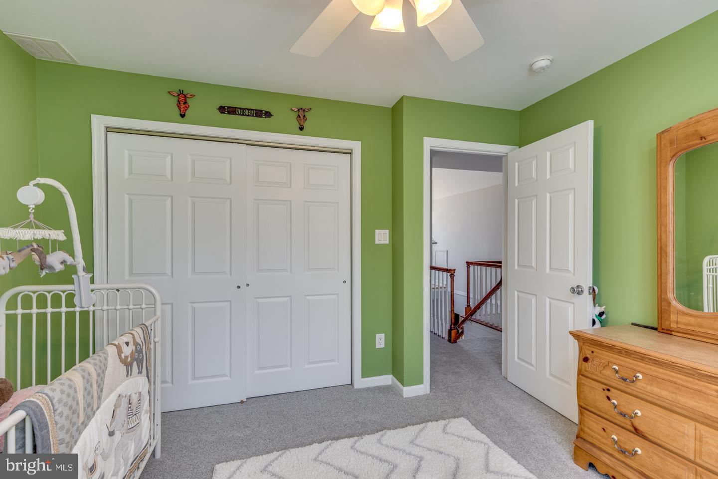 2100 South Firelane Road Southampton, NJ 08088 - Photo 56 of 75 Bedroom 3 - Lighted ceiling fan, large closet