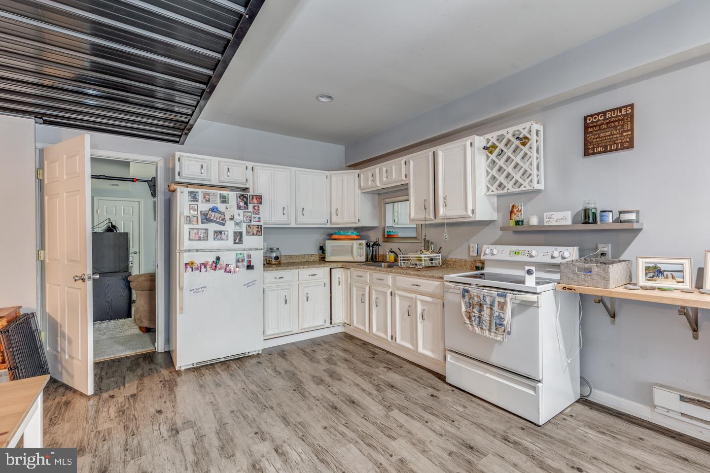 2100 South Firelane Road Southampton, NJ 08088 - Photo 64 of 75 Lower level kitchen - luxury vinyl flooring
