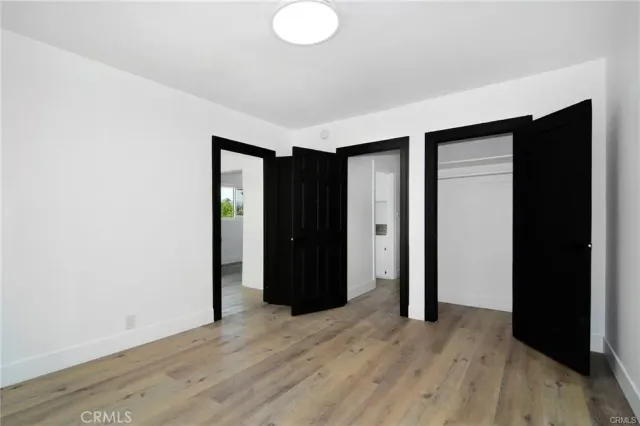 wooden floor in an empty room